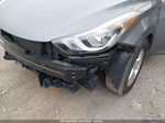 2014 Hyundai Elantra Se Gray vin: 5NPDH4AE8EH466507