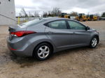 2014 Hyundai Elantra Se Gray vin: 5NPDH4AE8EH467074