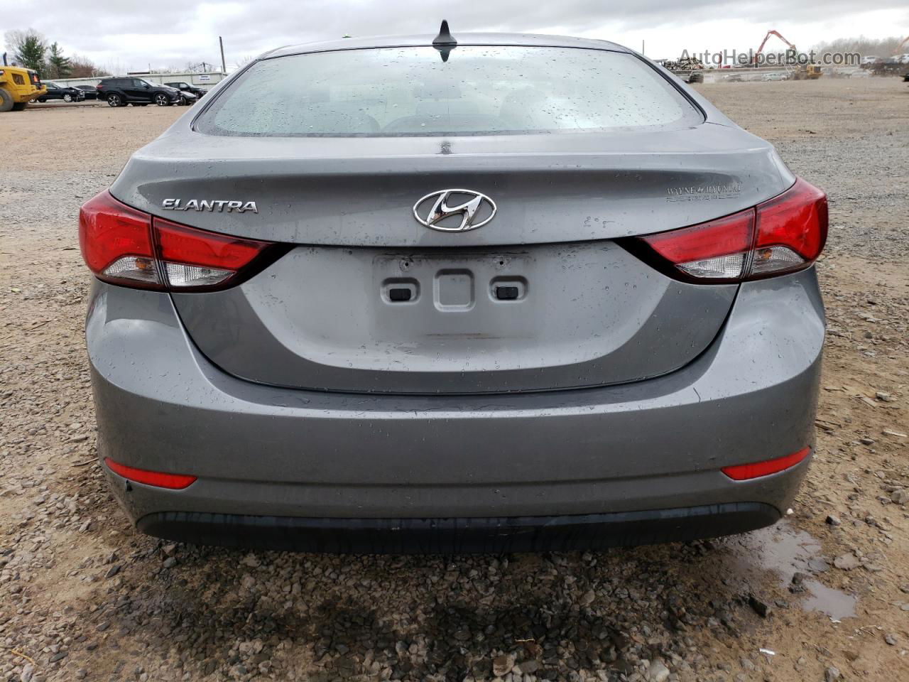 2014 Hyundai Elantra Se Серый vin: 5NPDH4AE8EH467074