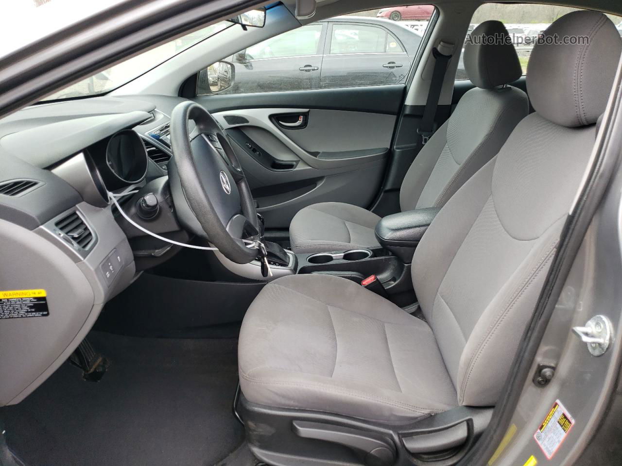 2014 Hyundai Elantra Se Серый vin: 5NPDH4AE8EH467074