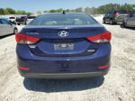 2014 Hyundai Elantra Se Blue vin: 5NPDH4AE8EH485008