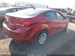 2014 Hyundai Elantra Se Red vin: 5NPDH4AE8EH488331