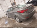 2014 Hyundai Elantra Se Серый vin: 5NPDH4AE8EH491181