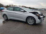 2014 Hyundai Elantra Se Серебряный vin: 5NPDH4AE8EH518170