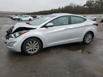 2014 Hyundai Elantra Se Серебряный vin: 5NPDH4AE8EH518170