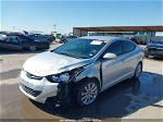 2014 Hyundai Elantra Se Silver vin: 5NPDH4AE8EH522591