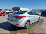 2014 Hyundai Elantra Se Silver vin: 5NPDH4AE8EH522591