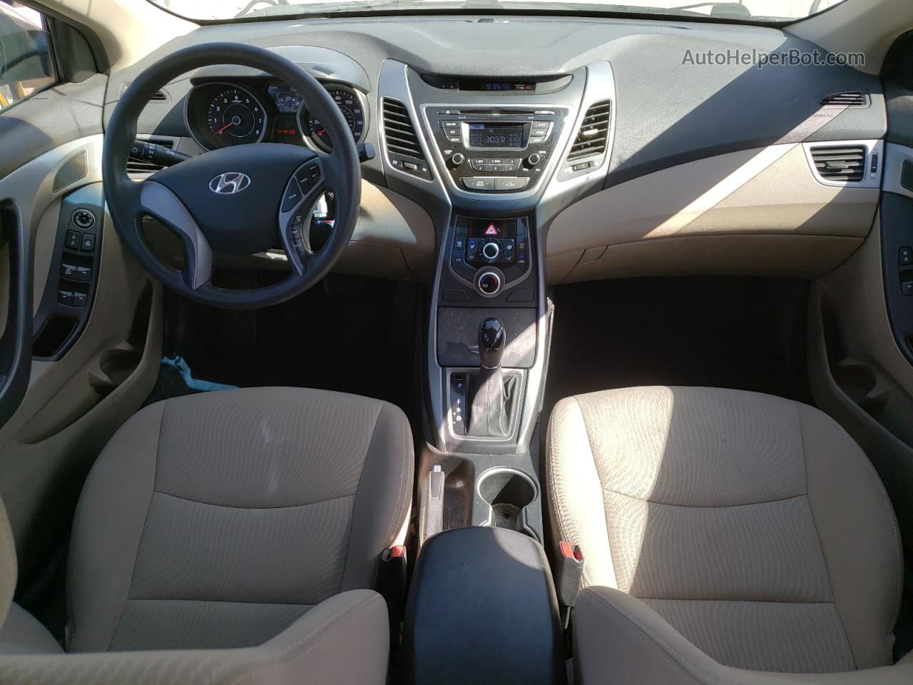 2014 Hyundai Elantra Se Tan vin: 5NPDH4AE8EH522770