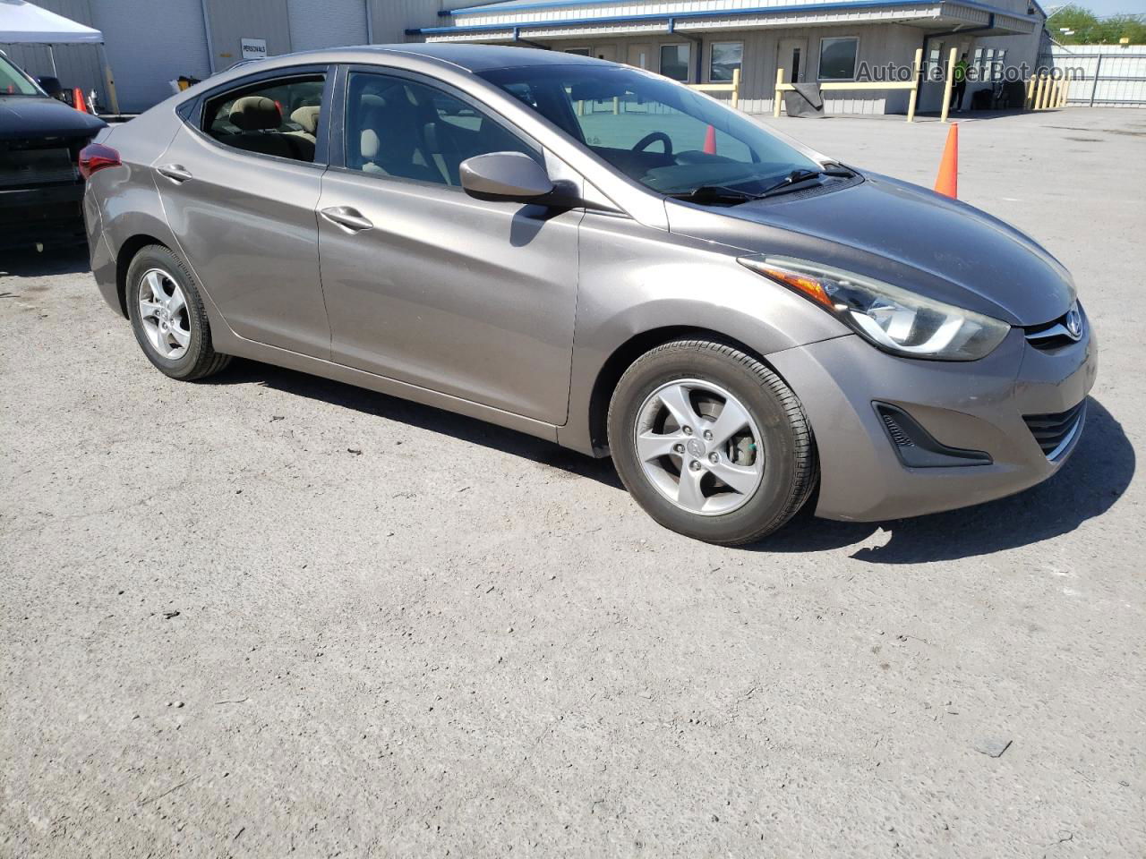 2014 Hyundai Elantra Se Tan vin: 5NPDH4AE8EH522770