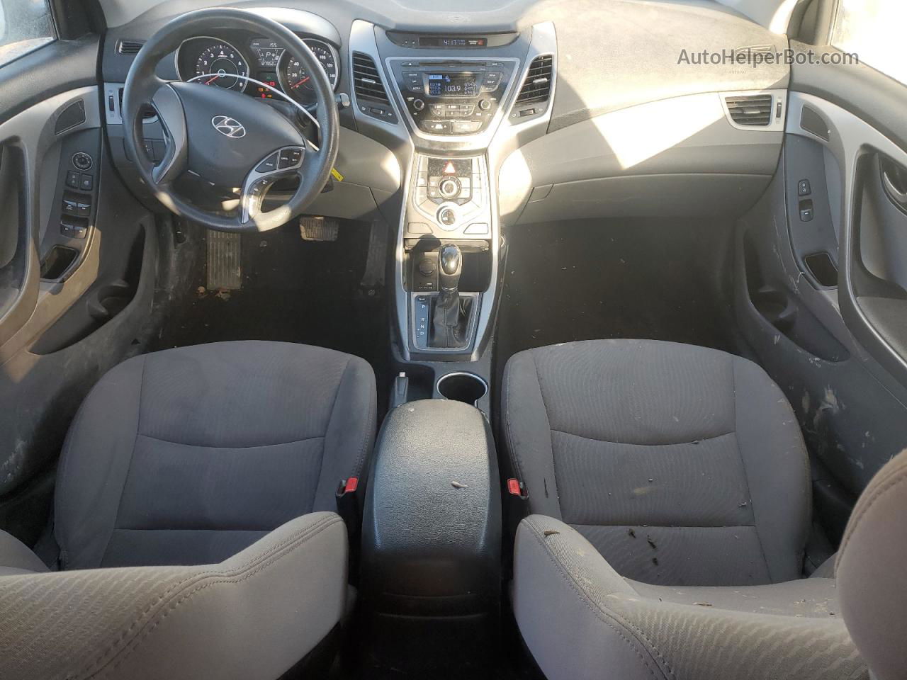 2014 Hyundai Elantra Se Белый vin: 5NPDH4AE8EH525331