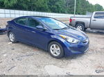 2014 Hyundai Elantra Se Blue vin: 5NPDH4AE8EH530772