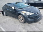 2014 Hyundai Elantra Se Black vin: 5NPDH4AE8EH533719