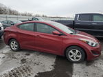 2014 Hyundai Elantra Se Burgundy vin: 5NPDH4AE8EH544123