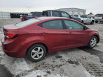 2014 Hyundai Elantra Se Burgundy vin: 5NPDH4AE8EH544123