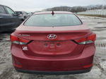 2014 Hyundai Elantra Se Burgundy vin: 5NPDH4AE8EH544123