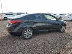 2015 Hyundai Elantra Se Black vin: 5NPDH4AE8FH635295