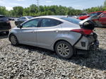 2015 Hyundai Elantra Se Silver vin: 5NPDH4AE8FH642909