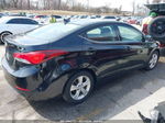 2016 Hyundai Elantra Value Edition Black vin: 5NPDH4AE8GH675748