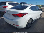 2016 Hyundai Elantra Se White vin: 5NPDH4AE8GH689245