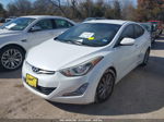 2016 Hyundai Elantra Se White vin: 5NPDH4AE8GH689245