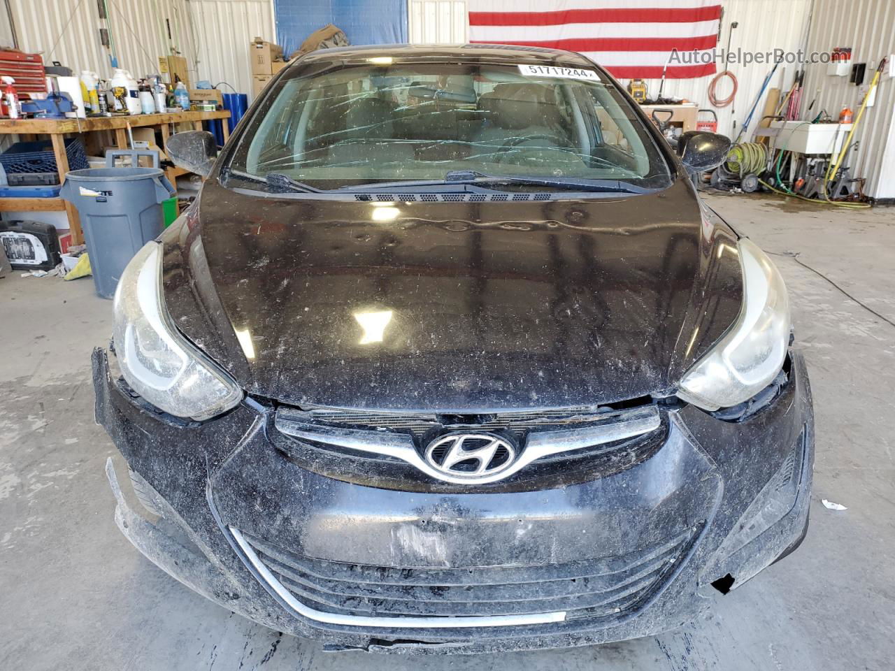 2016 Hyundai Elantra Se Black vin: 5NPDH4AE8GH700115