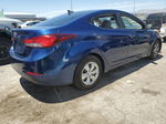 2016 Hyundai Elantra Se Синий vin: 5NPDH4AE8GH743157