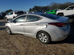 2016 Hyundai Elantra Se Silver vin: 5NPDH4AE8GH753980