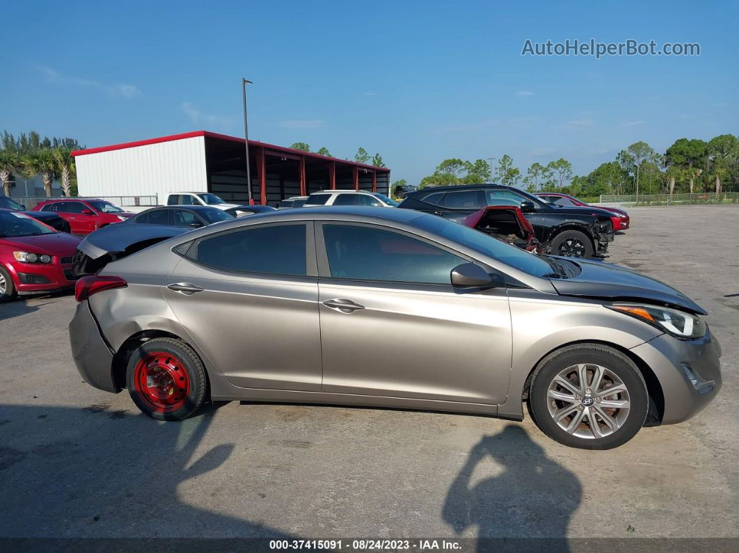 2016 Hyundai Elantra Se Champagne vin: 5NPDH4AE8GH754577