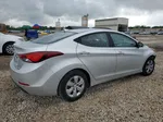 2016 Hyundai Elantra Se Silver vin: 5NPDH4AE8GH756605