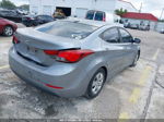 2016 Hyundai Elantra Se Gray vin: 5NPDH4AE8GH757298