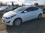 2016 Hyundai Elantra Se White vin: 5NPDH4AE8GH767135