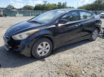 2016 Hyundai Elantra Se Black vin: 5NPDH4AE8GH773677