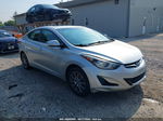 2016 Hyundai Elantra Value Edition Silver vin: 5NPDH4AE8GH786221