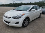 2011 Hyundai Elantra Gls White vin: 5NPDH4AE9BH004808