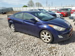 2011 Hyundai Elantra Gls Blue vin: 5NPDH4AE9BH014626