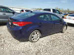 2011 Hyundai Elantra Gls Blue vin: 5NPDH4AE9BH014626