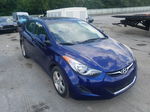 2011 Hyundai Elantra Gls Синий vin: 5NPDH4AE9BH021723