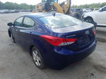 2011 Hyundai Elantra Gls Синий vin: 5NPDH4AE9BH021723