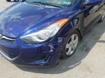 2011 Hyundai Elantra Gls Синий vin: 5NPDH4AE9BH021723