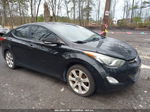 2011 Hyundai Elantra Limited Black vin: 5NPDH4AE9BH039946