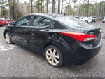 2011 Hyundai Elantra Limited Black vin: 5NPDH4AE9BH039946