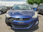 2011 Hyundai Elantra Gls Blue vin: 5NPDH4AE9BH045648