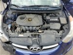 2011 Hyundai Elantra Gls Blue vin: 5NPDH4AE9BH045648