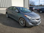 2011 Hyundai Elantra Gls Gray vin: 5NPDH4AE9BH075054