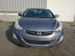 2011 Hyundai Elantra Gls Gray vin: 5NPDH4AE9BH075054