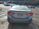 2011 Hyundai Elantra Gls Gray vin: 5NPDH4AE9BH075054