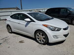 2011 Hyundai Elantra Gls White vin: 5NPDH4AE9BH075734