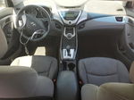 2012 Hyundai Elantra Gls Silver vin: 5NPDH4AE9CH091689