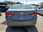 2012 Hyundai Elantra Gls Gray vin: 5NPDH4AE9CH100228