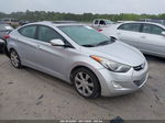 2012 Hyundai Elantra Limited Silver vin: 5NPDH4AE9CH123153